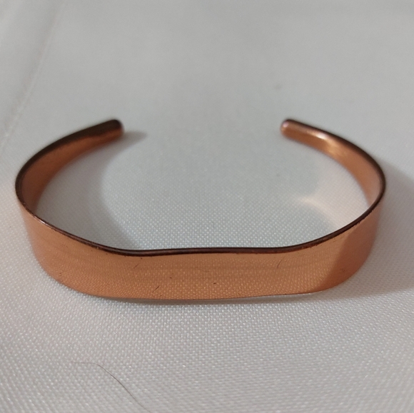 Jewelry - Minimalist Copper Tone Cuff Bracelet
